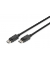 assmann Kabel połączeniowy DisplayPort z zatrzaskami 8K 30Hz UHD Typ DP/DP M/M czarny 1m - nr 40