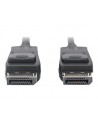 assmann Kabel połączeniowy DisplayPort z zatrzaskami 8K 30Hz UHD Typ DP/DP M/M czarny 2m - nr 35