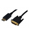 assmann Kabel DisplayPort z zatrzaskiem 1080p 60Hz FHD Typ DP/DVI-D (24+1) M/M 2m - nr 13