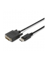 assmann Kabel DisplayPort z zatrzaskiem 1080p 60Hz FHD Typ DP/DVI-D (24+1) M/M 2m - nr 25