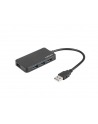 natec Koncentrator USB 4 porty Moth USB 3.0 czarny - nr 10