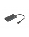 natec Koncentrator USB 4 porty Silkworm USB 3.0 czarny USB-C - nr 11