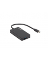 natec Koncentrator USB 4 porty Silkworm USB 3.0 czarny USB-C - nr 16