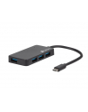 natec Koncentrator USB 4 porty Silkworm USB 3.0 czarny USB-C - nr 17