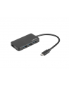 natec Koncentrator USB 4 porty Silkworm USB 3.0 czarny USB-C - nr 8