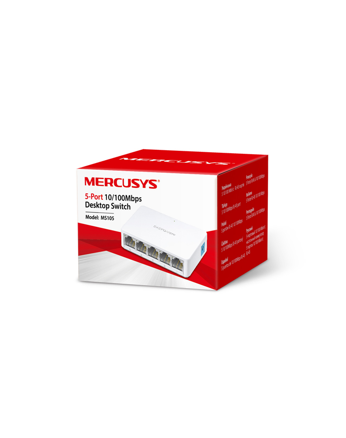 tp-link Przełącznik Mercusys MS105 5xFE główny