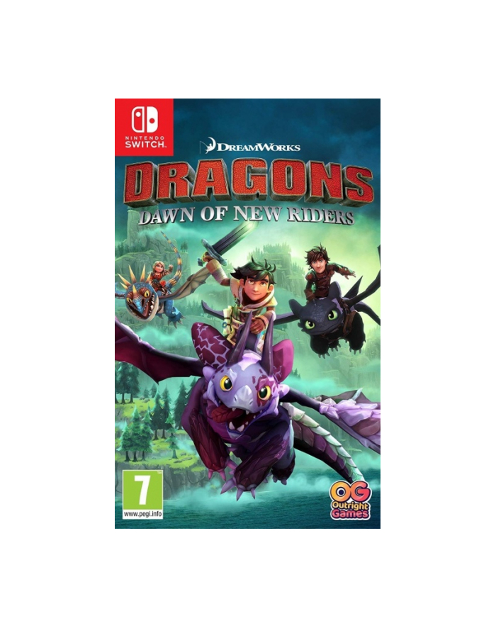 Outright Games SWITCH DreamWorks Dragons Dawn of New Riders główny