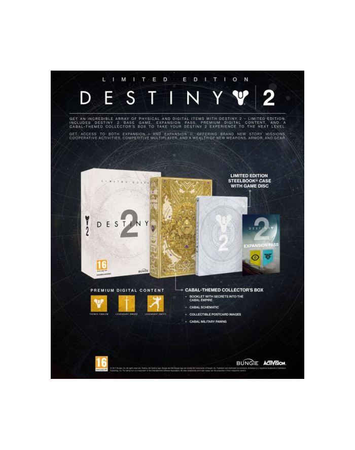 Activision/Blizzard XONE Destiny 2 Limited Edition główny