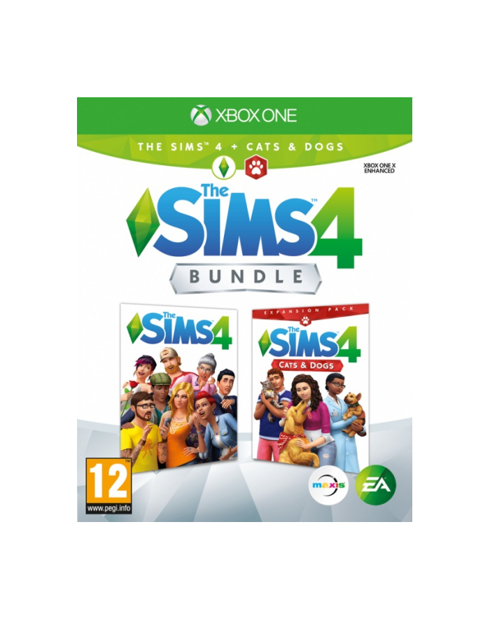 Electronic Arts XONE The Sims 4 Bundle Základní hra + Psi a Kočky główny