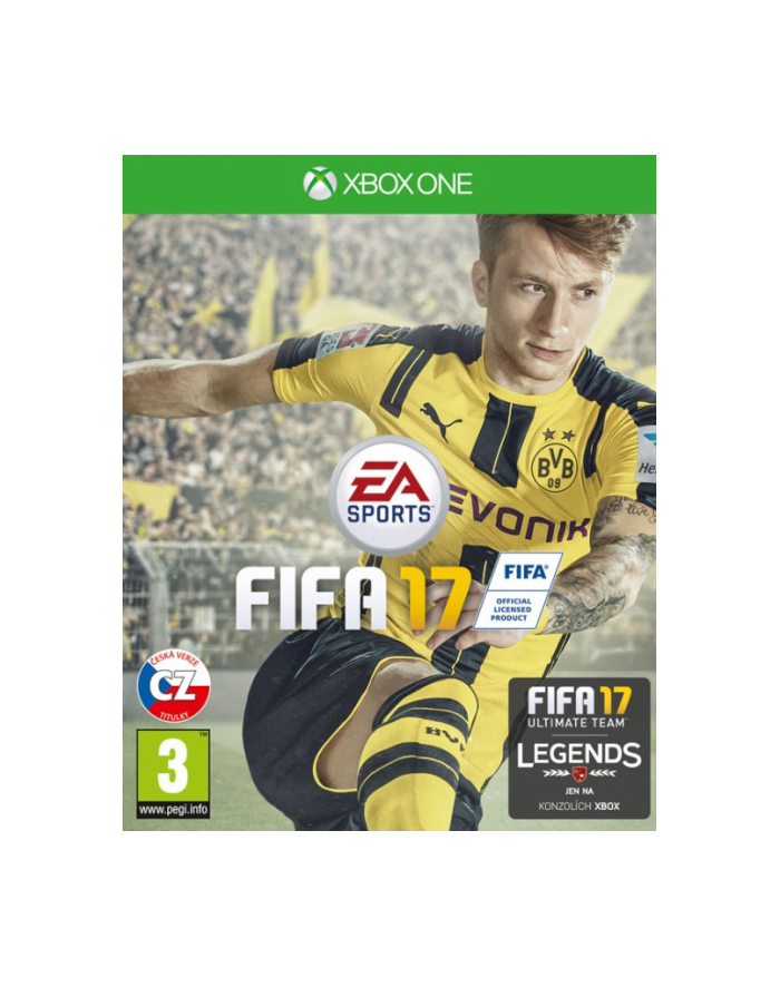 Electronic Arts XONE FIFA 17 język czeski główny
