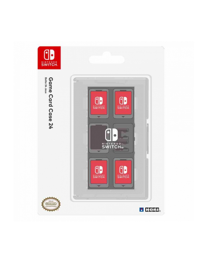 HORI Game Card Case 24 for Nintendo Switch (Clear) główny