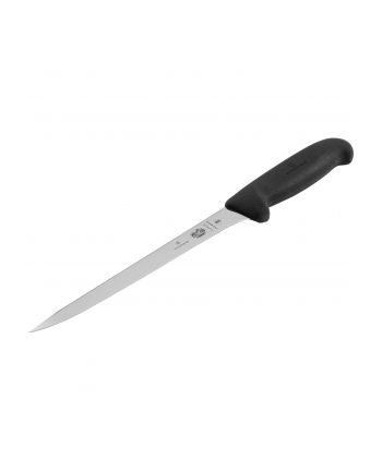 victorinox Nóż do filetowania, wąskie ostrze, 20 cm, Fibrox, czarny 5.3763.20