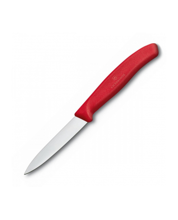 victorinox Nóż do jarzyn, gładki, 8 cm, czerwony 6.7601