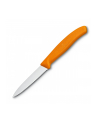 victorinox Nóż do jarzyn, ząbkowany, 8 cm, pomarańczowy 6.7636.L119 - nr 1