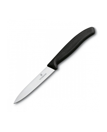 victorinox Nóż do jarzyn, gładki, 10 cm, czarny 6.7703