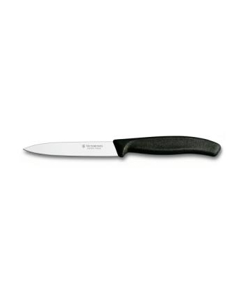 victorinox Nóż do jarzyn, gładki, 10 cm, czarny 6.7703