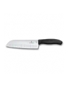 victorinox Nóż Santoku z szerokim ostrzem, 17 cm, czarny 6.8523.17B - nr 9