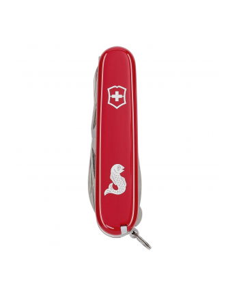 victorinox Scyzoryk Fisherman z rybką, czerwony, Celidor, 91mm 1.4733.72