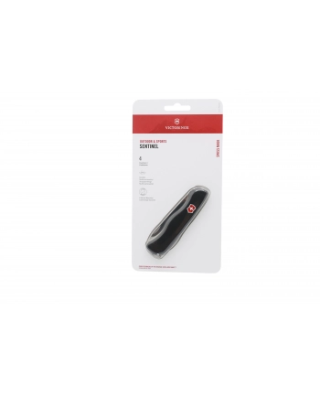 victorinox Scyzoryk Sentinel, 111 mm, czarny, blister 0.8413.3B1