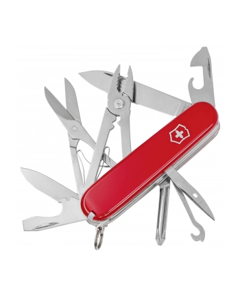 victorinox Scyzoryk DeluxeTinker, czerwony, Celidor, 91mm 1.4723