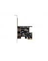 lanberg Karta PCI Express - USB 3.1 GEN1 2-Port + Śledź Low Profile - nr 9
