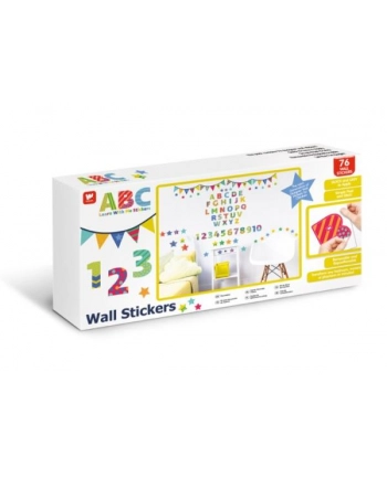 Naklejki ścienne- zestaw ABC Ucz się ze mną 44920 34x46cm p12 Walltastic