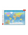 Puzzle 2000el Polityczna mapa świata 27099 Trefl - nr 5