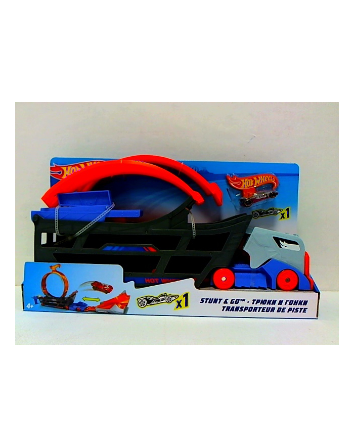 HW Ciężarówka z pętlą + autko GCK38 p2 MATTEL główny
