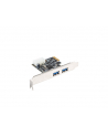 lanberg Karta PCI Express - USB 3.1 GEN1 2-Port + Śledź Low Profile - nr 8