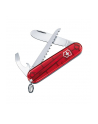 Scyzoryk My First Victorinox H, 84 mm, transparentny czerwony 0.2373.T - nr 7