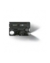 victorinox Scyzoryk SwissCard Lite z diodą, transparentny czarny 0.7333.T3 - nr 7