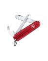 Scyzoryk My First Victorinox H, 84 mm, transparentny czerwony 0.2373.T - nr 7