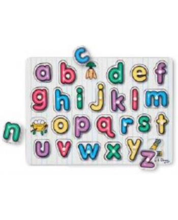 melissa & doug MELISSA Drewniane puzzle Alfabet 13272