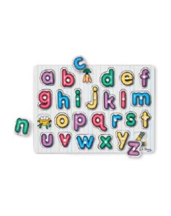 melissa & doug MELISSA Drewniane puzzle Alfabet 13272 główny