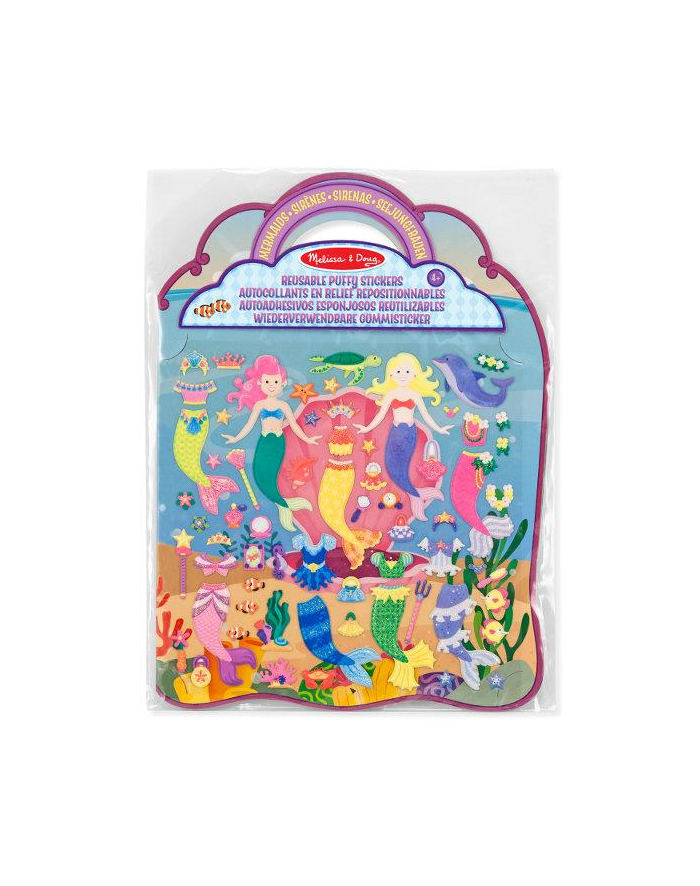 melissa & doug MELISSA Naklejki wielokrotnego użytku Mermaid 19413 główny