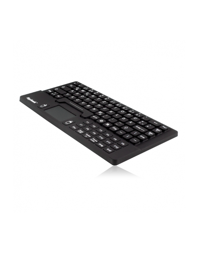 raidsonic IcyBox KeySonic mini klawiatura wodoodporna, touchpad, przemysłowa IP68, Czarna główny