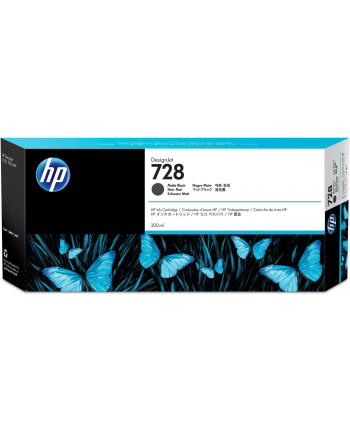 hp inc. Tusz nr 728 300ml czarny matowy F9J68A