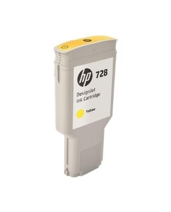 hp inc. Tusz nr 728 300ml żółty F9K15A