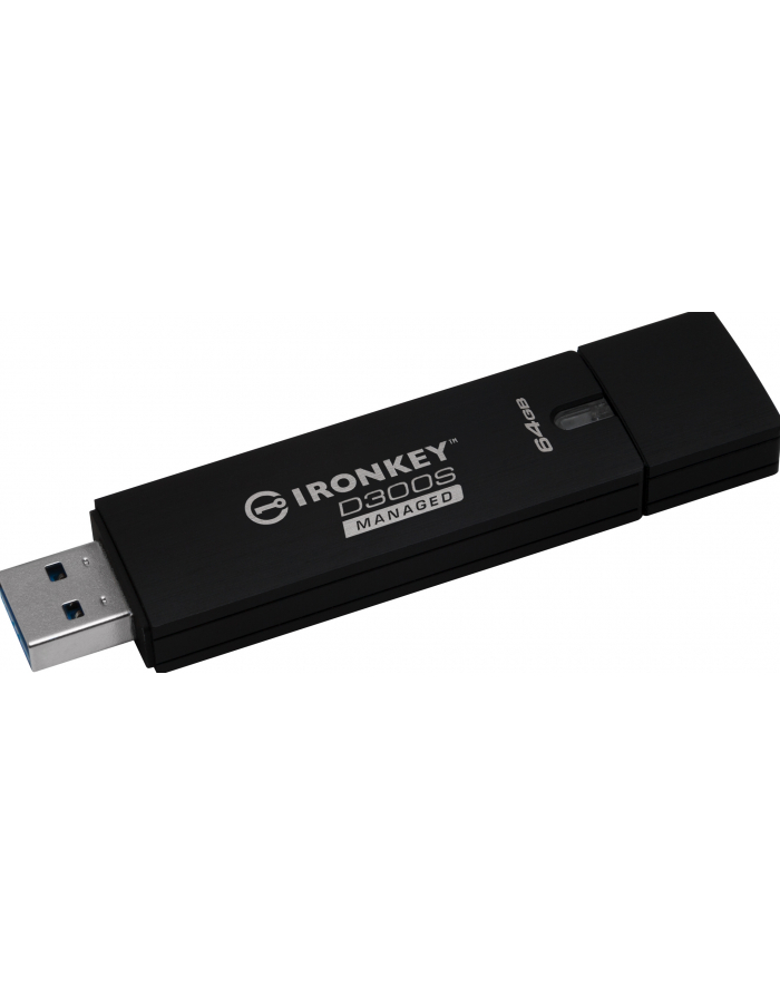 Kingston flash disk 64GB D300S 256-bit XTS ecnryption USB 3.0 (r/w: 250/85MB/s) główny