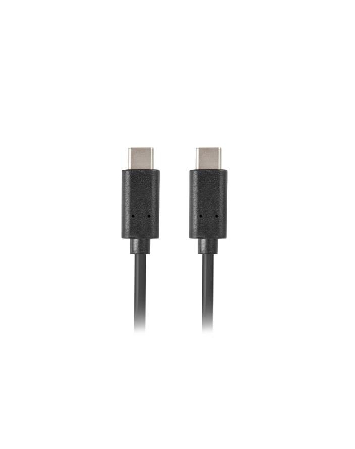 Lanberg kabel USB-C M/M 2.0 1M Czarny główny