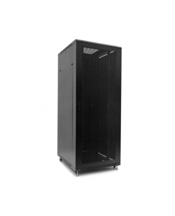 Netrack szafa serwerowa stojąca 42U/800x1000mm (drzwi perforowane)-czarny ZŁOŻON