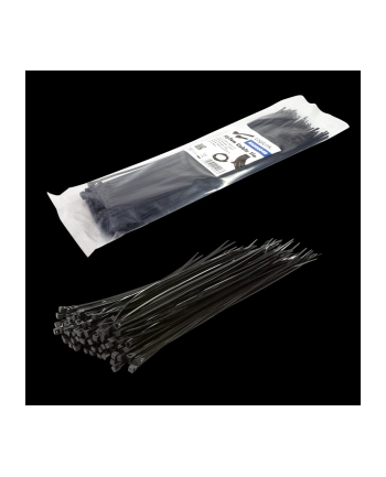 LOGILINK Zestaw opasek zaciskowych 100szt. dł. 30cm, czarne