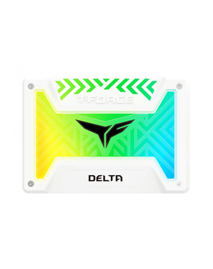 Team Group Dysk SSD T-Force Delta RGB 500GB 2.5'', SATA3, 560/500 MB/s, Biały główny