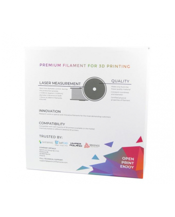 spectrum group Filament SPECTRUM / PLA TOUGH / NATURAL / 1,75 mm / 1 kg