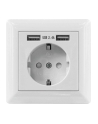 intellinet network solutions Intellinet 2-Port USB-A Wall Outlet and CEE 7/3 Socket with Faceplate - nr 4