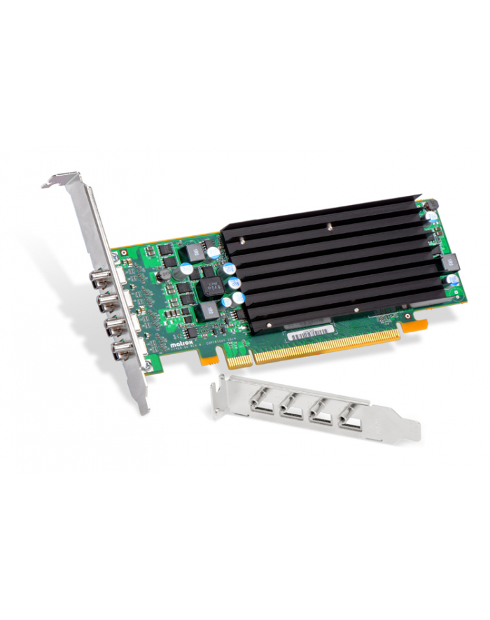 MATROX C420 4GB, Mini Display Port adapter cable, PCI-E x16 quad video card główny