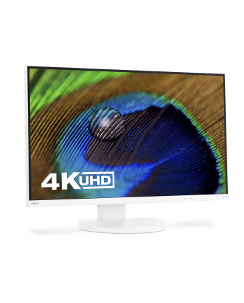 Monitor NEC EA271U 27inch, IPS, 4K UHD, DVI/HDMI/DP/USB, biały