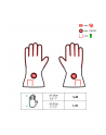 SUNEN Glovii - Ogrzewane termoaktywne rękawiczki uniwersalne, L-XL, jasnoszare - nr 21
