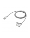 Verbatim 2in1 Lightning/Micro B Stainless Steel Cable Sync & Charge - nr 24