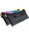 Corsair VENGEANCE RGB PRO, 32GB (2x16GB kit) UDIMM, DDR4 3333, XMP 2.0 - nr 1